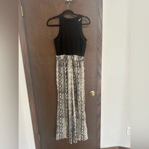 Francesca’s Snake Skin Jumpsuit